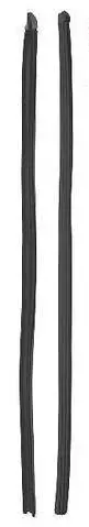 Vent Window Channel Weather Strips, Hdt, Conv, Pair, New, 66-67 Gm A-Body 1