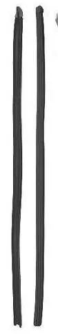 Vent Window Channel Weatherstrips, Pair, New, 64-65 Gm A-Body 1