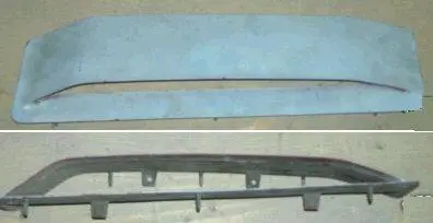 Turbo Hood Opening Bezel, 80-1 Ta, Used 1