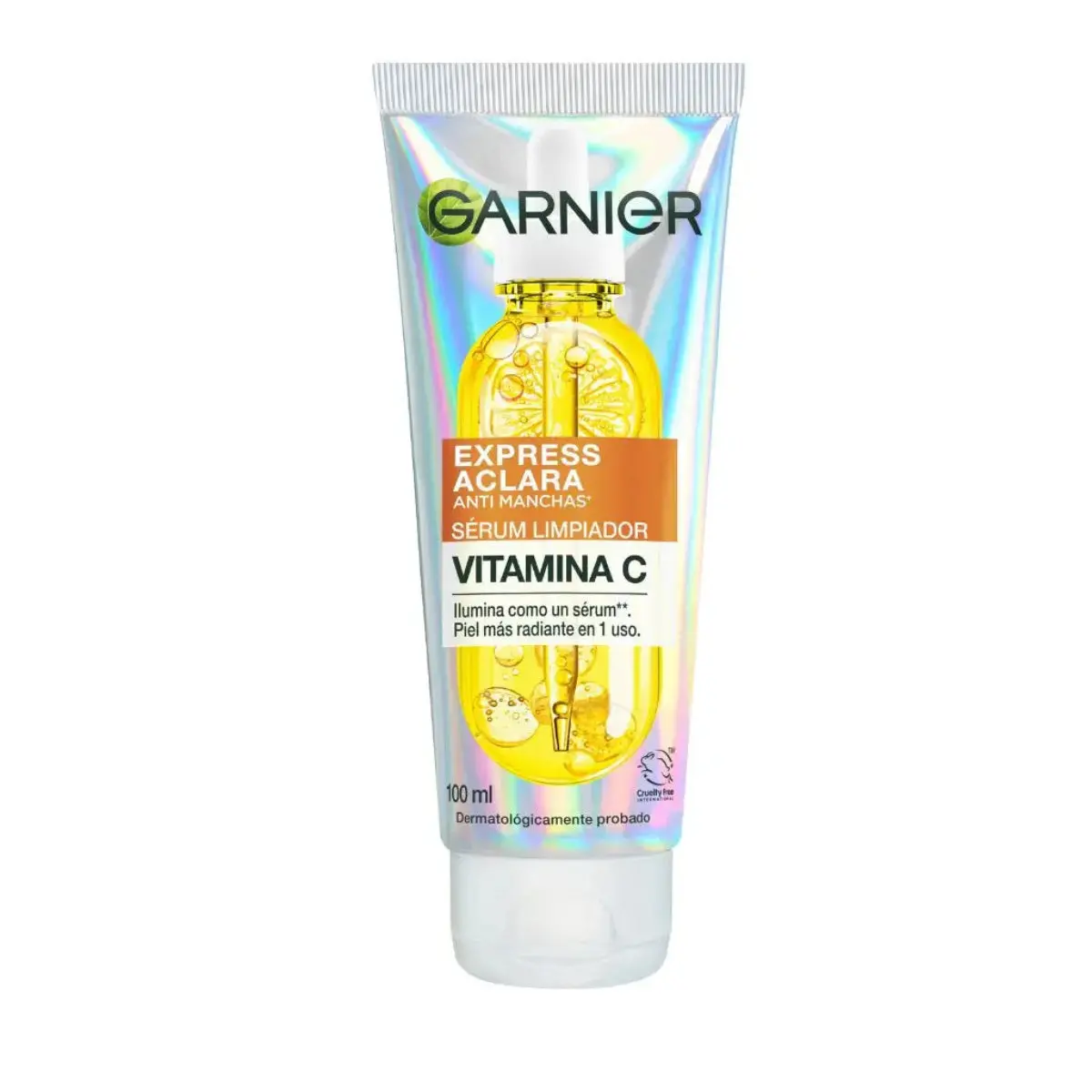 Express Aclara, Serum Limpiador Anti-Manchas Vitamin C - Garnier Skin Active 1