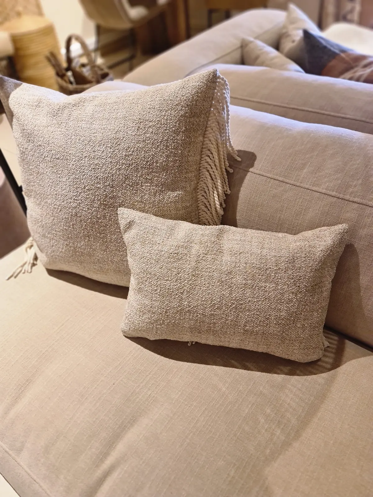Ferro Kussensloop Met Franjes - 60 X 60 1