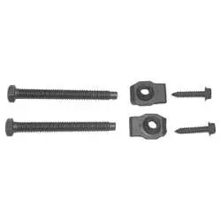 Gas Tank Straps Bolt Kit, New, 68-72 A-Body 1