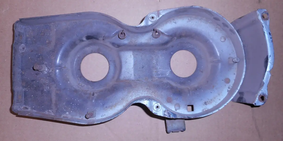Headlight Mounting Plate ,Left Used 64 Chevelle 1