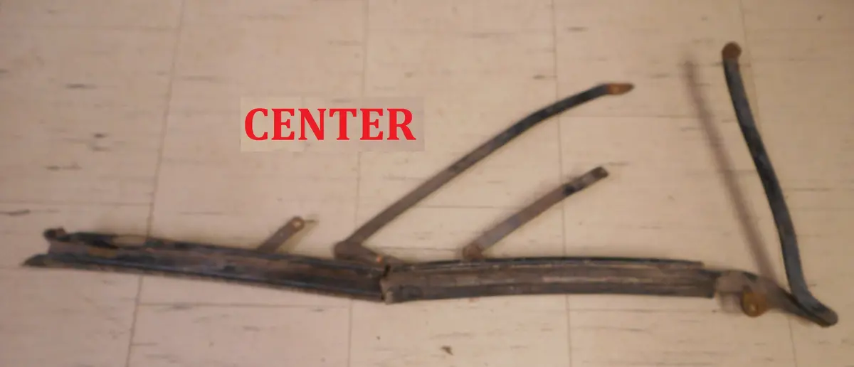 Convertible Top Frame Rail ,Front Left Used 68-72 A-Body 1