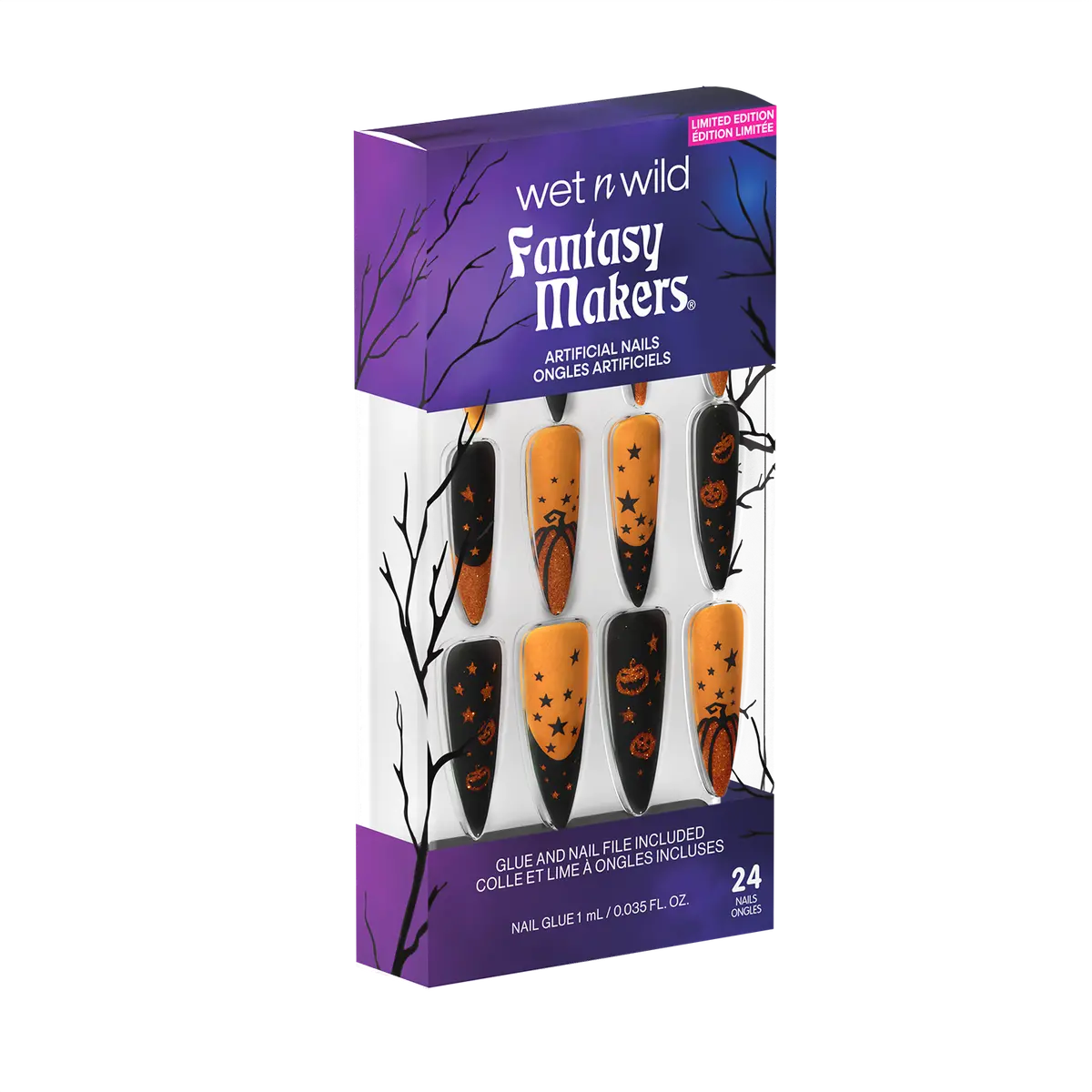 Uñas Postizas Pumpkin Bumpkin Fantasy Makers - Outlet Wet N Wild 1