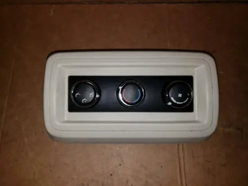 09 - 16 Chevy Traverse Rear Manual Ac Heater Temperature Climate Control Oem 1