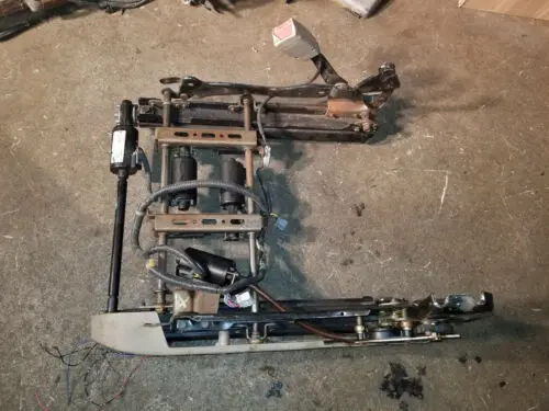 99 00 01 Honda Odyssey Front Power Left Seat Track Assembly Driverside 1