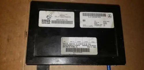 06 - 09 Mercedes E350 Ml63 W164 Sirius Satellite Radio Receiver Module 28032140 1