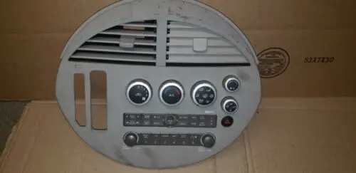 04 05 06 Nissan Quest Radio Dash Trim Bezel + Heater A/C Climate Control Oem 1