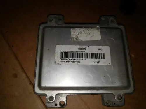 06 07 Chevy Malibu Cobalt Computer Motor Steuereinheit Ecu Ecm Oem 12597520 1