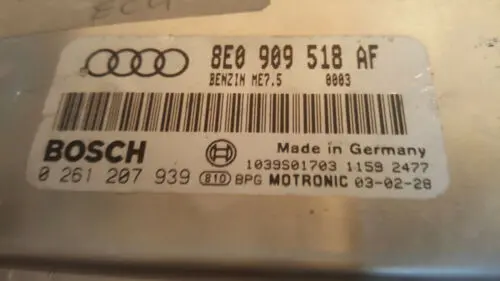 03 04 Audi A4 B6 1.8T Engine Computer Ecu Dme Oem 8E0 909 518 Af 1