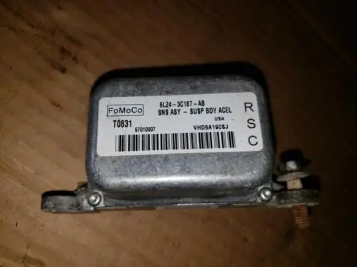 06 - 08 Ford Lincoln Yaw Turn Rate Sensor Traction Control Module 6L24-3C187-Ab 1