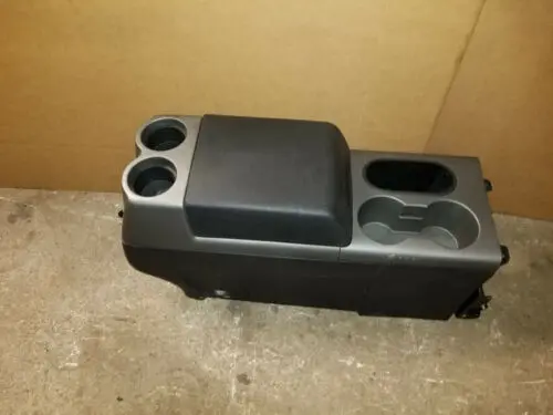 04 05 06 07 08 Ford F150 Column Shift Black Center Console Hard Plastic Cup 1