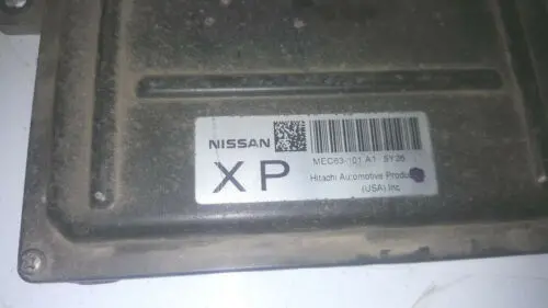 06 Nissan Sentra 1.8L Ecu Pcm Engine Computer Control Module Unit Mec63-101 A1 1