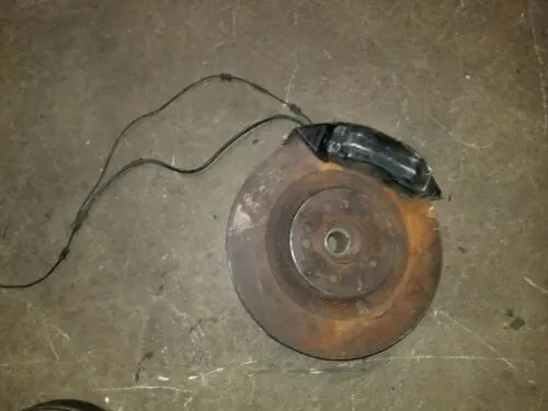 00 01 02 03 - 05 Mercedes Benz Ml430 Ml500 Left Hub Spindle Brembo Caliper Rotor 1