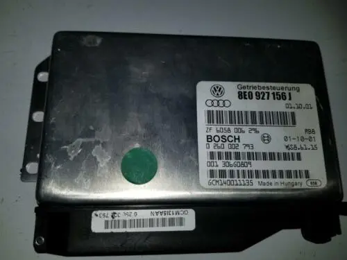 02 03 -05 Audi A4 B5 Tcm Ecm Tcu Transmission Computer Control Module 8E0927156j 1