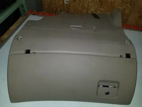 01 02 03 04 Audi A6 Tan Glove Box Assembly Compartment Open & Closes 1