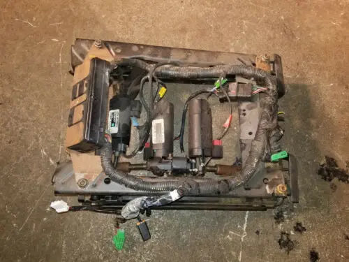 00 - 04 Jeep Grand Cherokee Front Power Left Seat Track Assembly W Memory Heat 1
