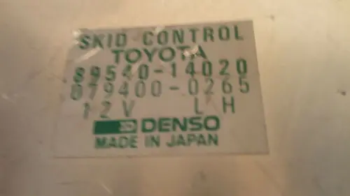 98 Toyota Supra Engine Computers Abs Skid Control 89540-14020 1