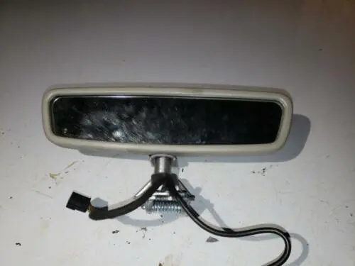 06-08 E320 E500 Cls500 W219 Tan Rearview Rear View Mirror Auto Dim Homelink Oem 1