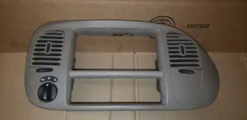 98 99 00 01 02 03 Ford F150 Radio Temp Climate Control Vent Bezel 1L1x7804302 1