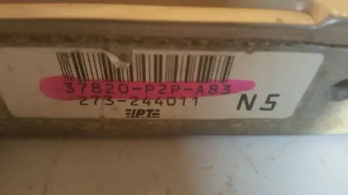 96 97 98 Honda Civic Oem Engine Control Module Unit Ecm Ecu Pcm 37820-P2p-A83 1