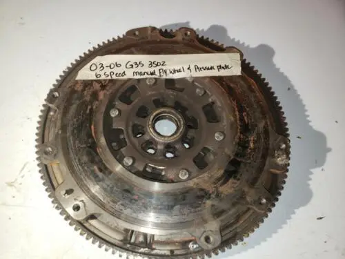 2003 - 2006 Infinity G35 350Z 6 Speed Manual Flywheel Fly Wheel Plate Oem 1