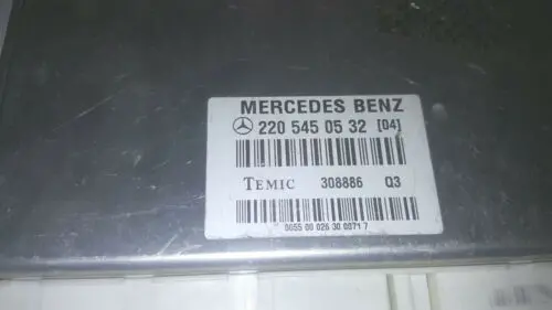 00-06 Mercedes W220 S500 S430 Airmatic Suspension Control Module Oem 2205450532 1