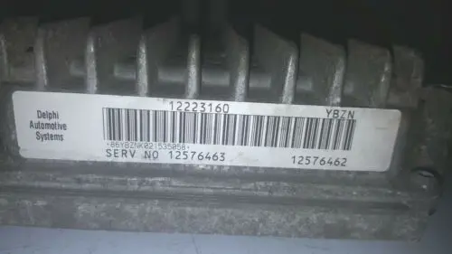 2002-2009 Chevrolet Trailblazer, Envoy, Bravada Engine Control Module 12223160 1