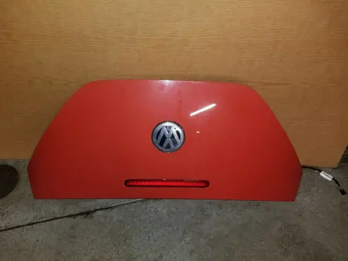 00 01 02 03 04 05 Vw Beetle Bug Orange Rear Trunk Lid Deck Cover Oem Nice 1