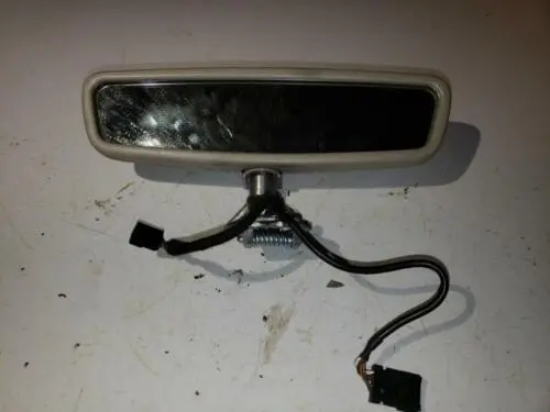 06-08 E320 E500 Cls500 W219 Tan Rearview Rear View Mirror Auto Dim Homelink Oem 2