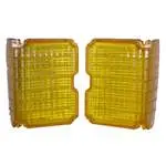 Park Light Lens, Pair New Amber 72 Chevelle 1