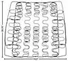 Bucket Seat Back Spring Assembly ,New 64 65 A-Body 1