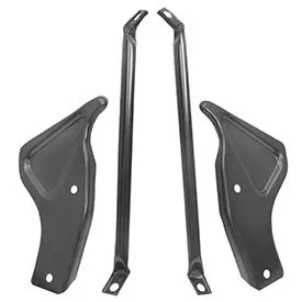 Rear Bumper Brackets Set  ,New 66 67 Elcamino & Wagon 1