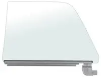 Door Glass & Sash Right Clear New 68-72 Elcamino Sprint 1