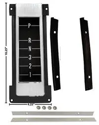 Console Shifter Top Plate, Automatic, New, 68-72 Chevelle Ss 1