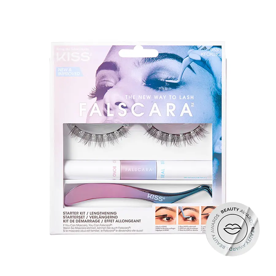Falscara Pestañas Postizas Starter Kit - Kiss 1