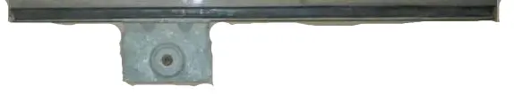 Quarter Glass Lower Channel ,Left Sedan 66 67 Chevelle 1