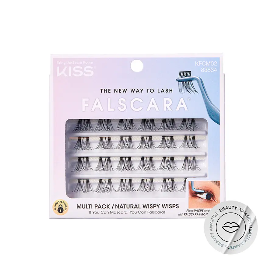 Falscara Wisps Multipack Extensiones De Pestañas Natural Wispy Wisp - Kiss 1