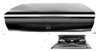 Trunk Lid, New, Steel, 62-64 Nova 1