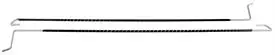 Trunk Lid Rods  New, Pair, 66-67 Nova 1