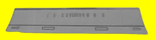 Dash Gauge Lens ,Floor Shift, New 66 67 Chevelle 1
