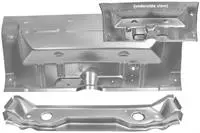 Under Rear Seat Pan, W/Brace, New, 62-67 Nova 1