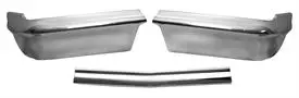 Front Bumper Assembly, New, Center & Ends, 62 Impala Belair 1