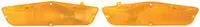 Park Light Lens, Amber, New, Pr, 62 Impala Bel Air Biscayne 1