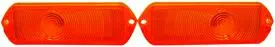 Park Light Lens ,New, Pair, 63 Impala 1