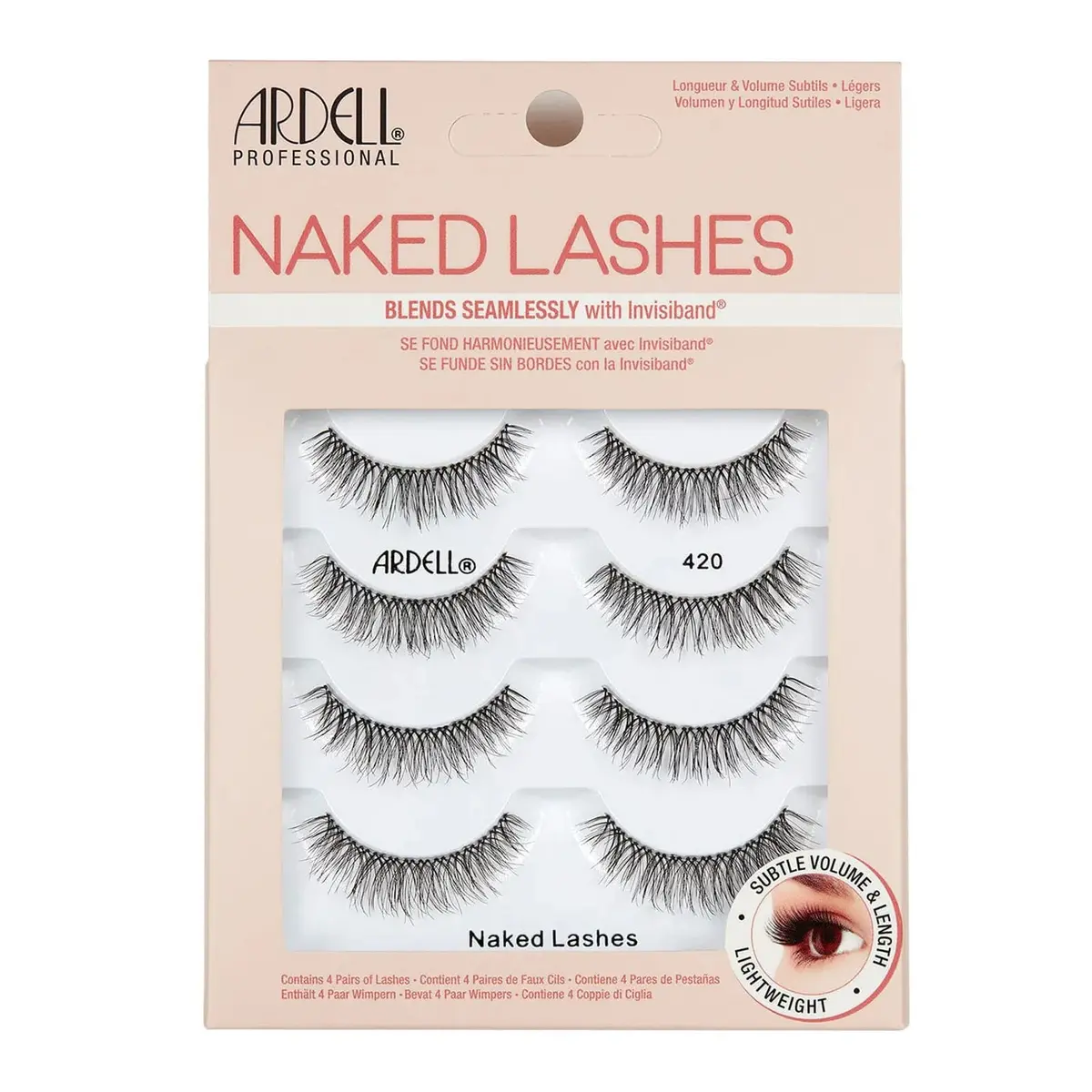 Pestañas Postizas Naked Lashes Multipack 424 - Ardell 1