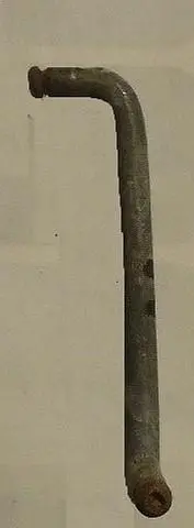 Door Lock Cylinder To Latch Rod ,Right 78-87 Elcamino 1