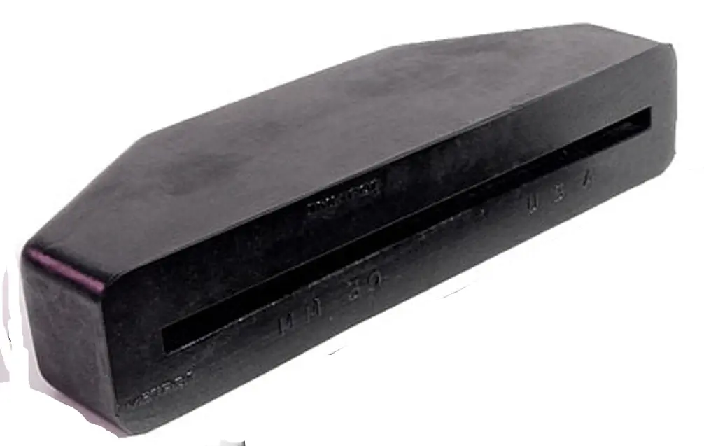 Crossmember Frame Insulator, Rubber 64-72 Gto, 67-72 Skylark 1