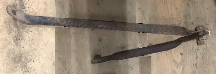 Front Bumper Tube Brackets ,Right 71 72 Skylark Gs 1